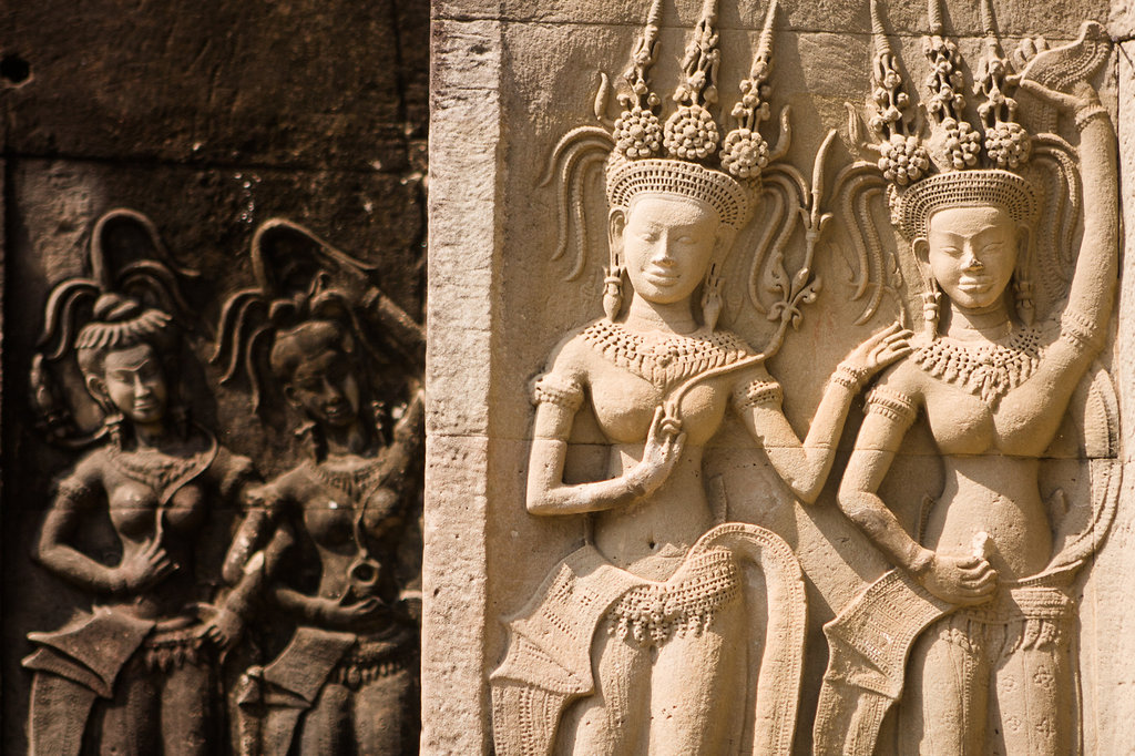 Sculptures Of Angkor